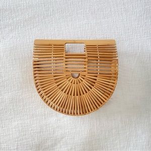 Bamboo birdcage purse